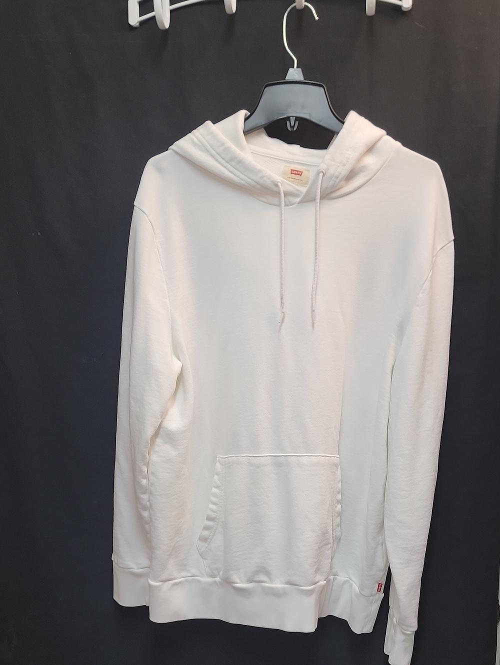 Levi's Men's Off-White Pullover Hoodie